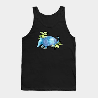 Blue Armadillo Tank Top